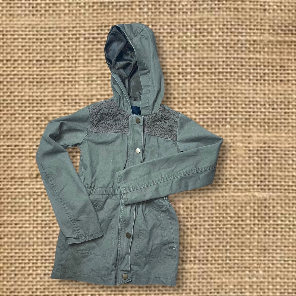 Little Girls Spring Parka Jacket